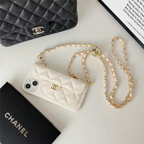 chanel iphone16/16pro ケース ショルダー シャネル アイ フォン ケース iphone15/14pro ケース カード 収納 おしゃれ iphone13/12 ケース 人気 女子 - 画像 (4)